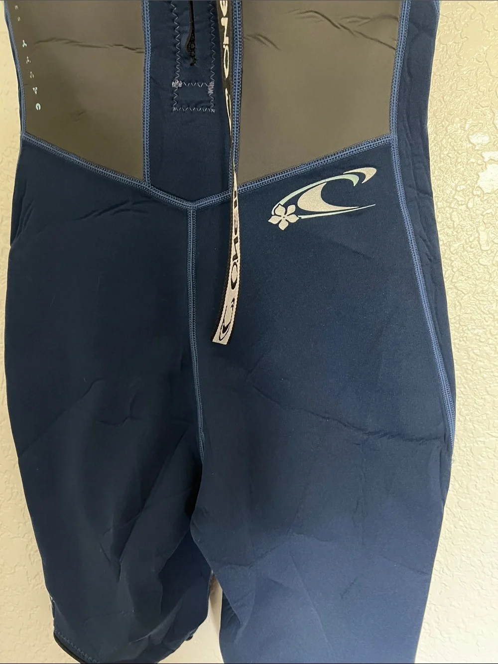 O'Neill women’s Short Sleeve wetsuit- Navy & Light Blue - Picture 6 of 15